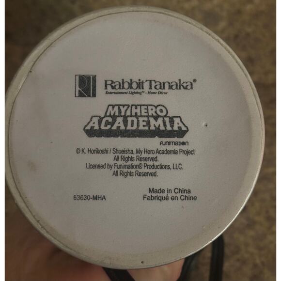 My Hero Academia Deku motion lamp lava lamp character Izuku Midoriya Green light - Picture 9 of 10